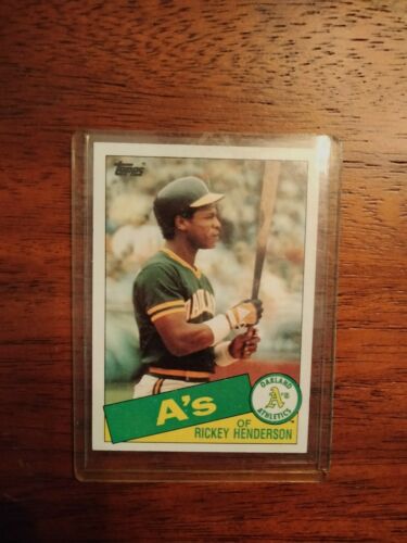 Topps Rickey Henderson Card Number 115