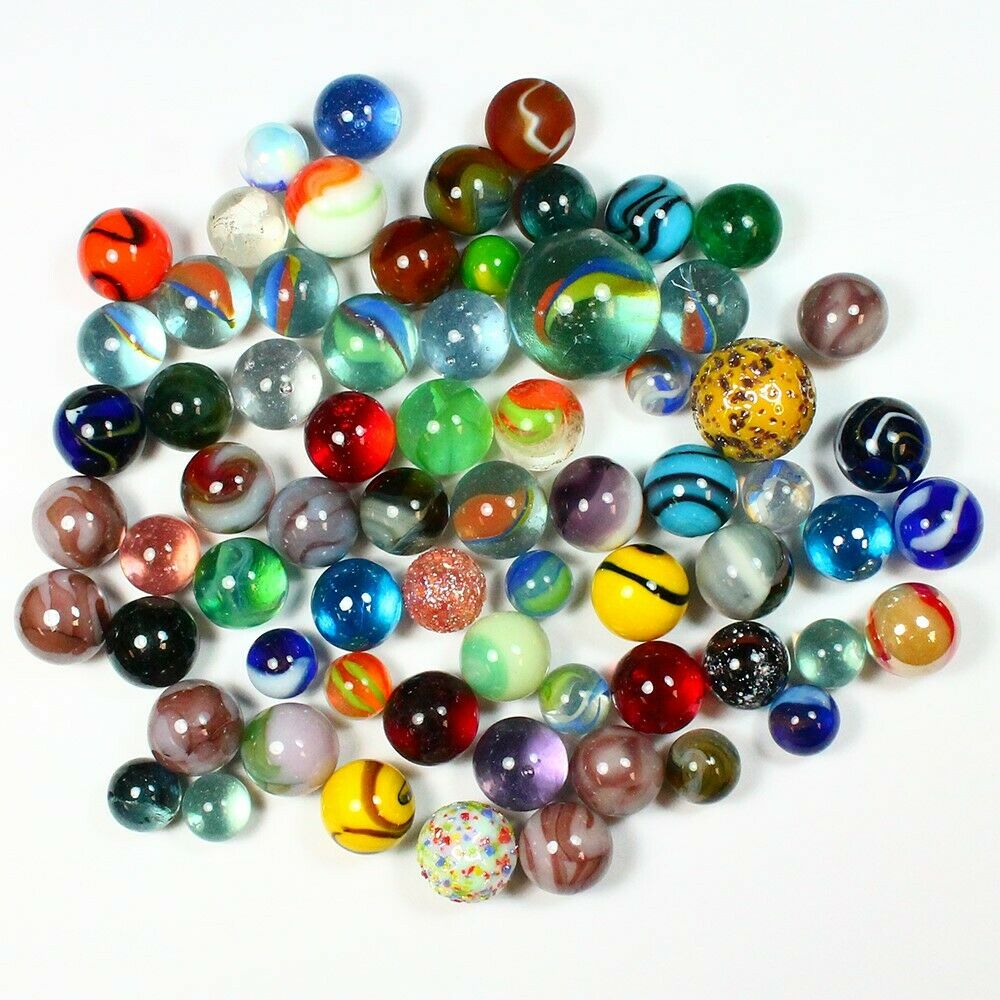 Group Lot Of Vintage Marbles - Exact Lot Shown - 6074