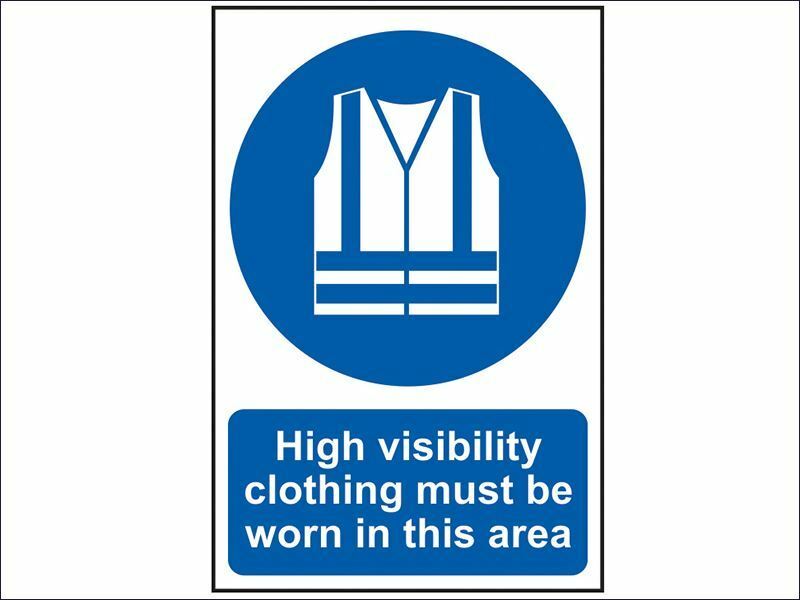Scan - High Visibility Jackets Must Be Worn In This Area - Pvc 200 X 300mm