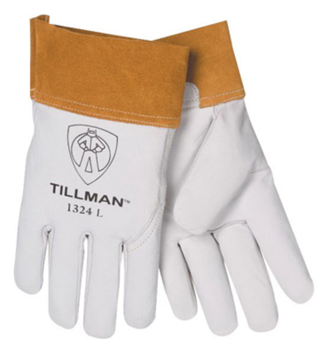 Tillman 1324 2" Cuff Welding Kidskin Goatskin Leather Tig Gloves S Med Lg Xl