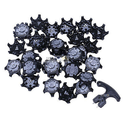 30 Pcs Replace Champ Cleat Screw-in +removal Thintech For  Aids Golf Shoe Spikes