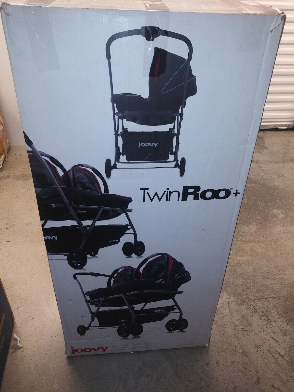 Joovy Twin Roo+ Infant Car Seat Stroller Frame