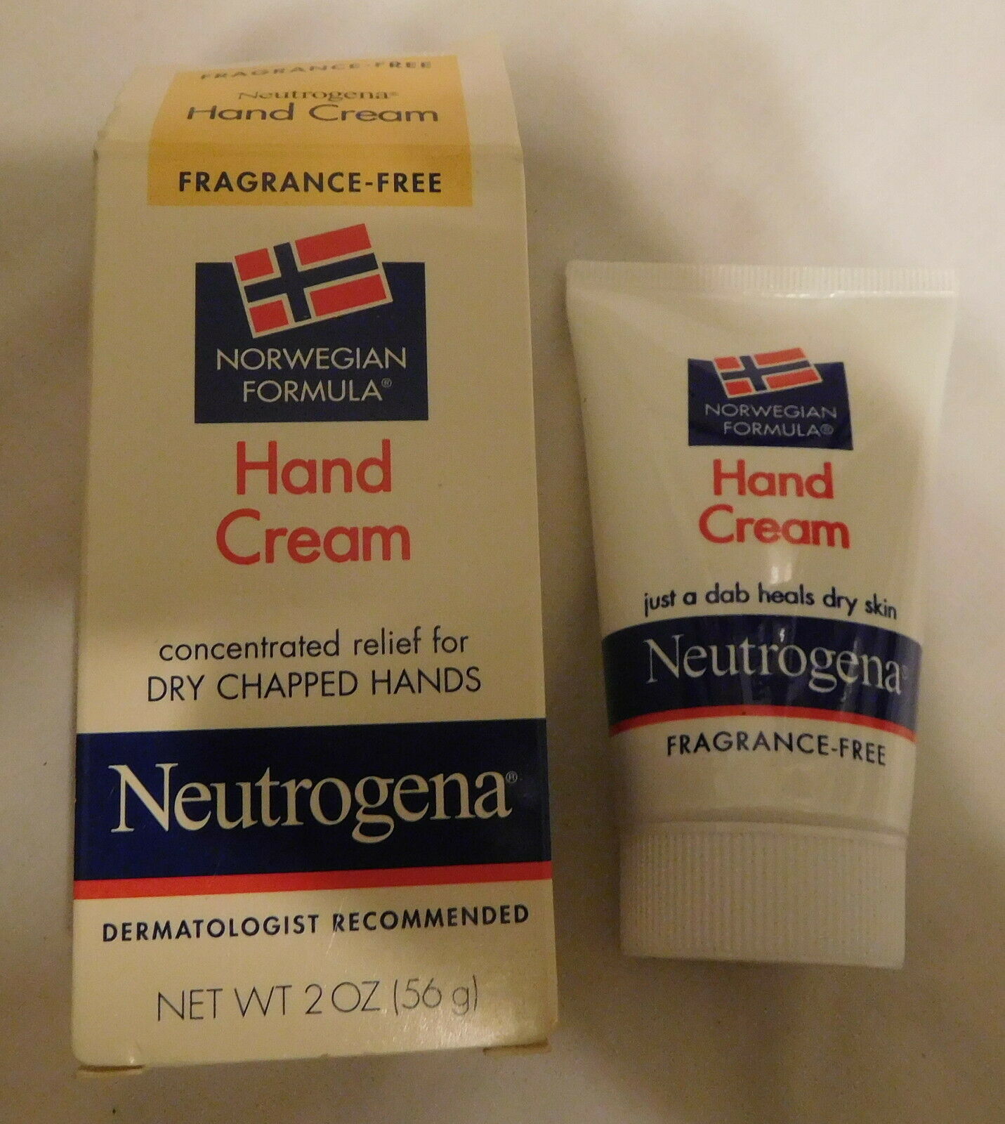 Neutrogena Norwegian Formula Hand Cream With Box 2 Oz Size Feels Full