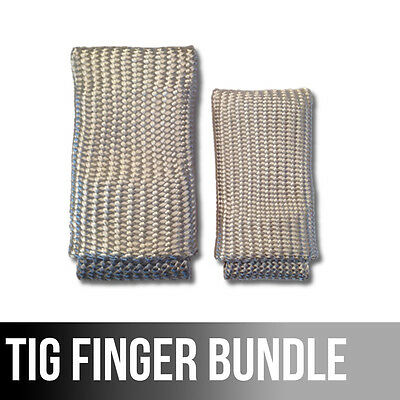 The Original Tig Finger & Xl Bundle Weld Monger Welding Glove Heat Shield Combo