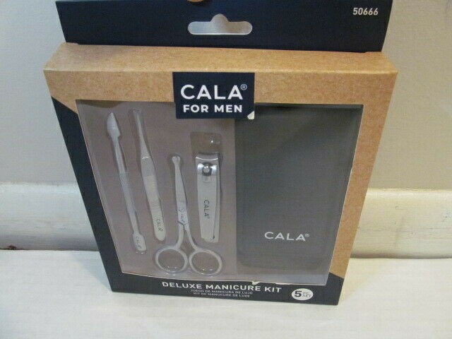 Cala For Men Deluxe Manicure Kit 5 Piece Set, 50666