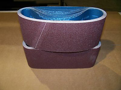 Premium  A/o,  X-weight  Sanding  Belts  4" X 24",  10 - Pack,  36-grit