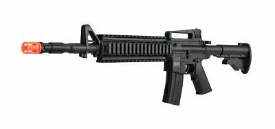 New Black 24 Inch 3/4 Scale Spring Power Airsoft Gun 6mm Rifle With Bbs