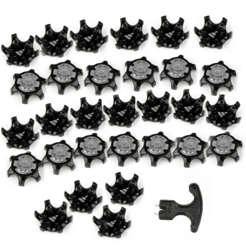 Golf Shoe Spikes Replace Champ Cleat Screw-in Removal Thintech Fits Adida 30pcs