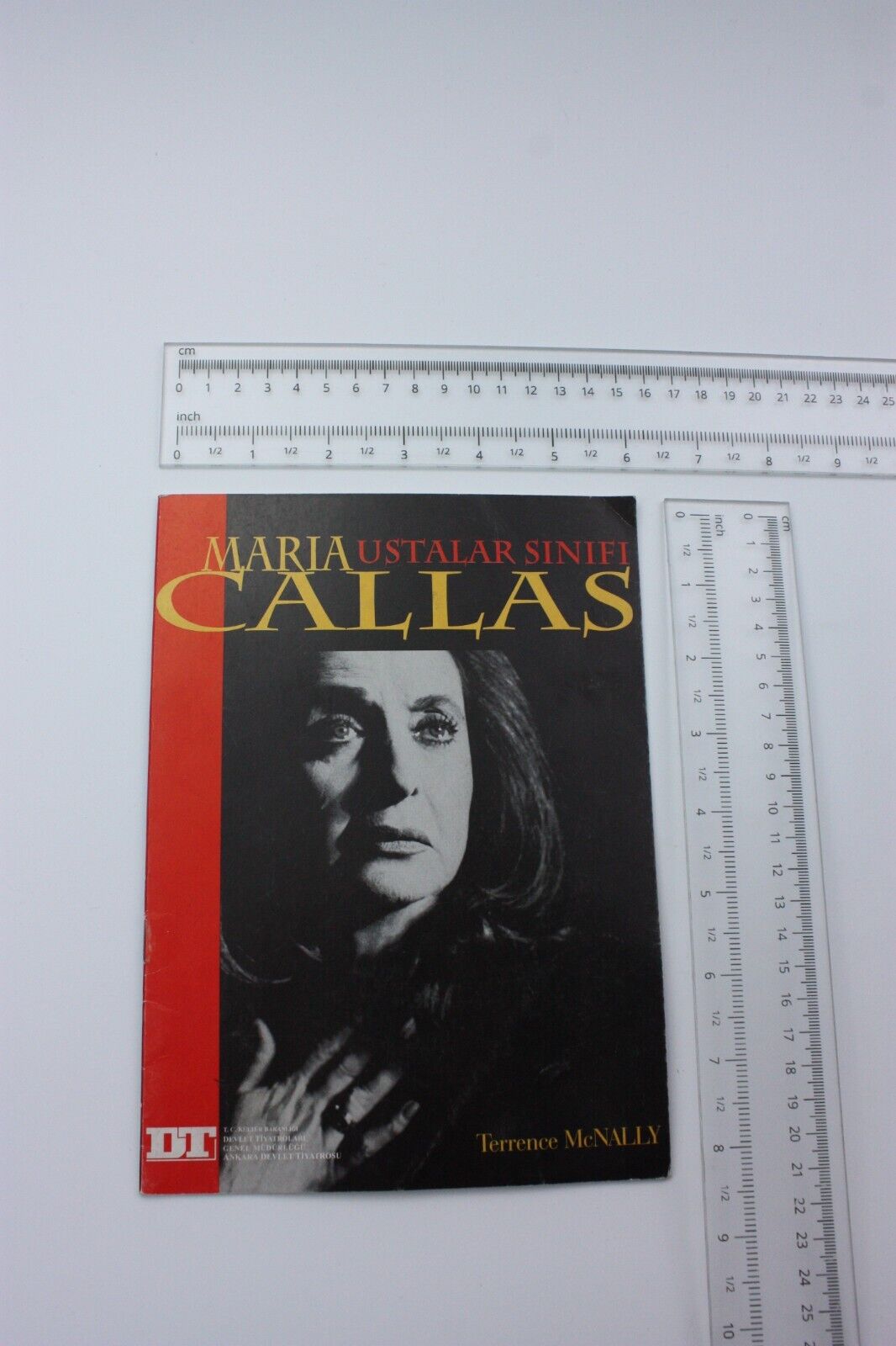 Master Class Theater Play Booklet 1990s Maria Callas Turkey Terrence Mcnally