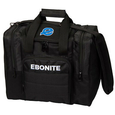 Ebonite Impact Plus Black 1 Ball Bowling Bag