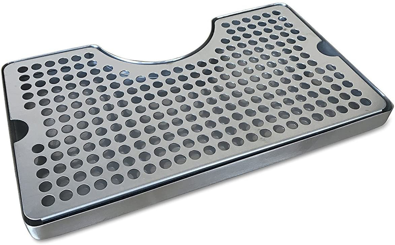 Proper Pour Surface Mount Stainless Steel Beer Drip Tray