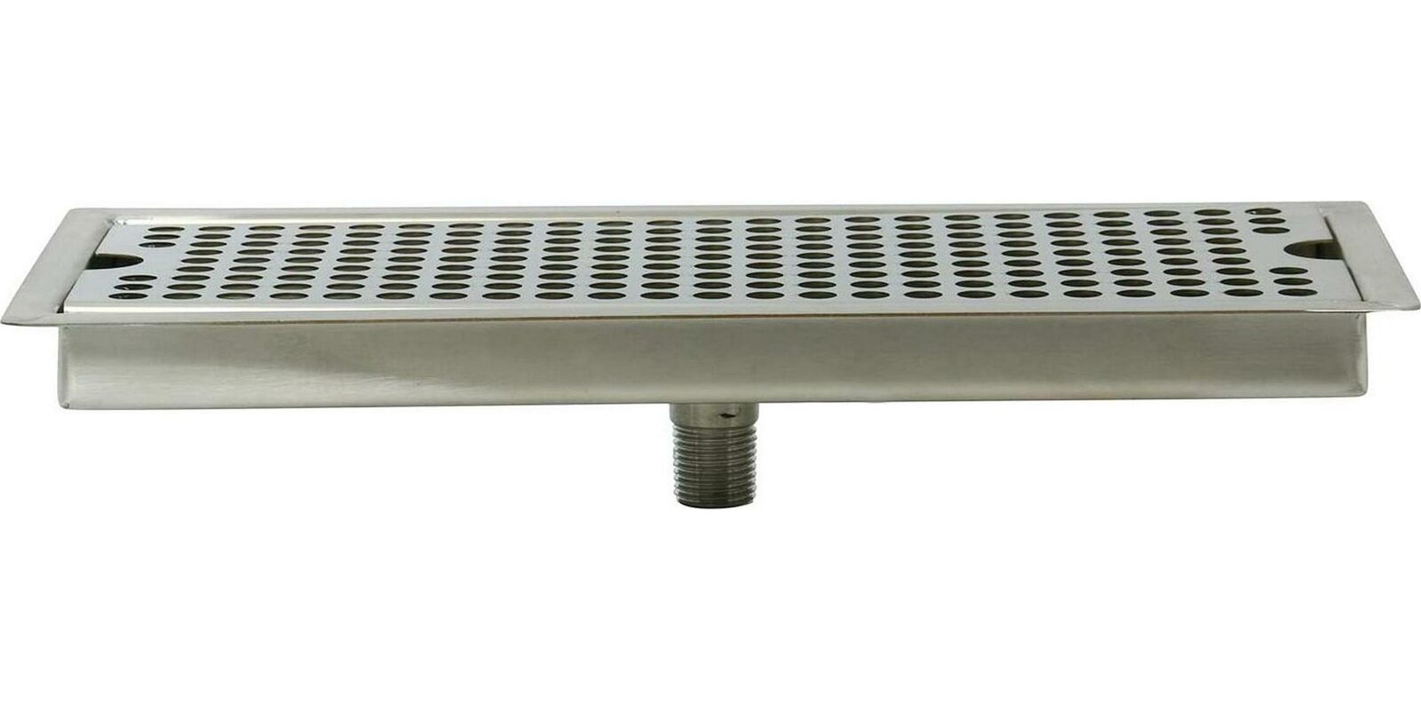 Homend Stainless Steel Drip Tray,flush Mount Beer Drip Tray With Drain 12 L X 5