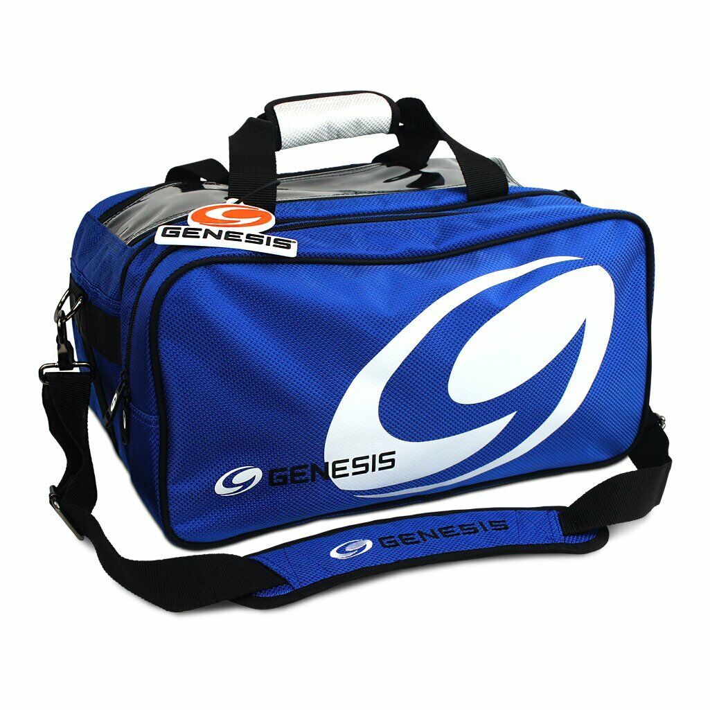 Genesis Sport 2 Ball Tote Plus Blue Bowling Bag